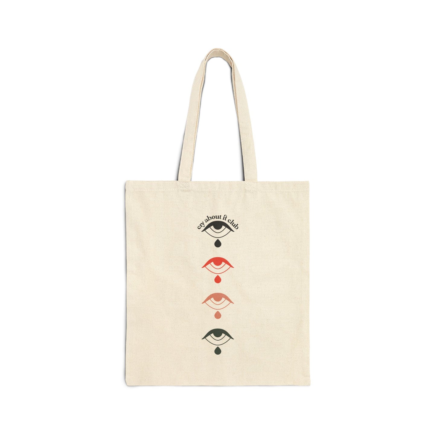 Tan "Teardrop" Totebag